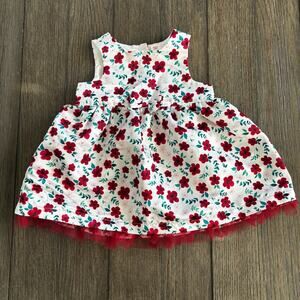 Cat and Jack Girls Dress Size 12 Months Sleeveless